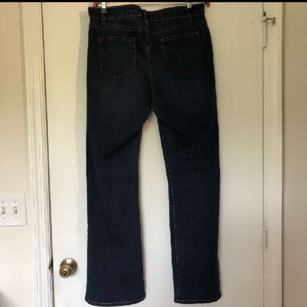 FASHION TO FIGURE DARK WASH JEANS